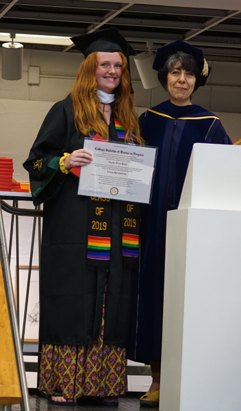 Annika Papke, Studio Art and American Studies; Joseph Palin Thorley Scholarship recipient