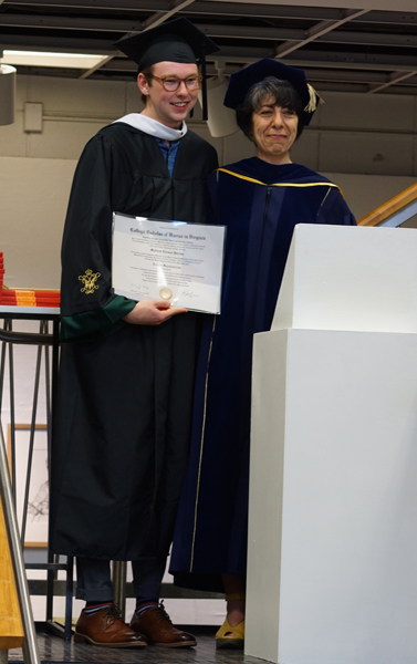 Matt Parciak, Studio Art and Biology, Art & Art History Purchase Award recipient