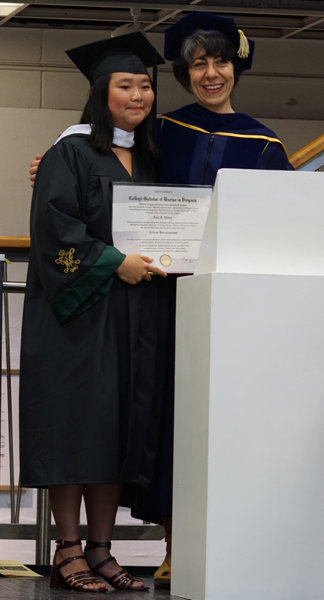 Amy Zhang, Studio Art, Joseph Palin Thorley Scholarship Award recipient