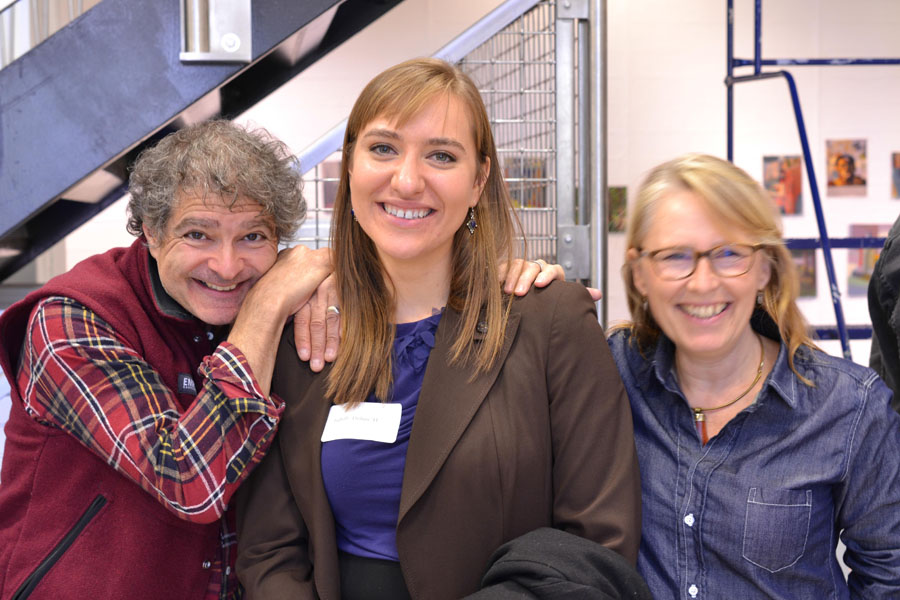 Prof.Bagdassarian, Isabelle Thibau and Prof. Mead