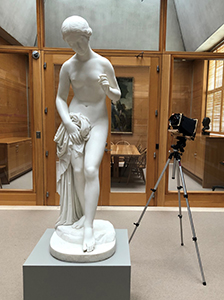 Camera used by Elizabeth Mead for both the Yale Center for British Art and the Yale University Art Gallery projects