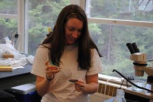 Francis Armstrong in Jon Allen lab