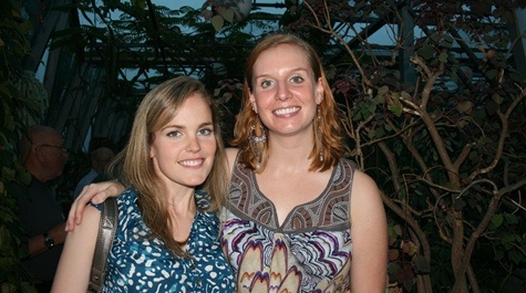 Katie McGuire '07 and Courtney Leisner '07 at their 10th Reunion