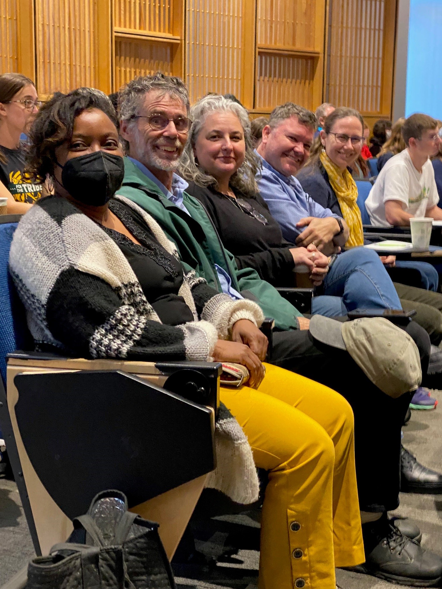 Shanta Hinton, Randy Chambers, Helen Murphy, Matt Wawersik, and Harmony Dalgleish