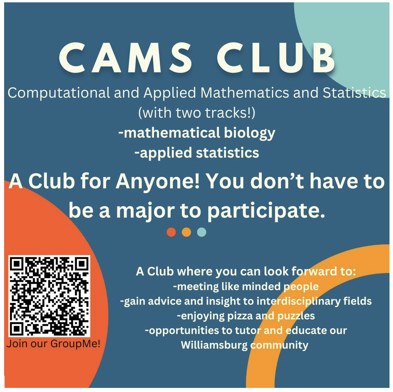 CAMS Club Flyer