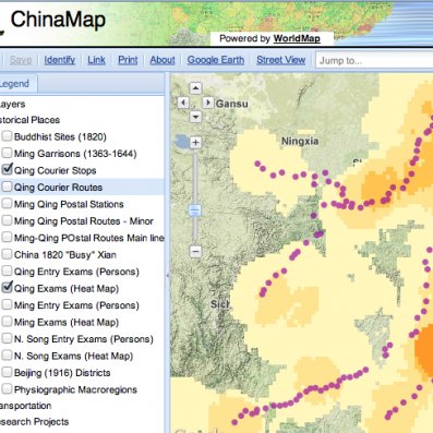 GIS of China