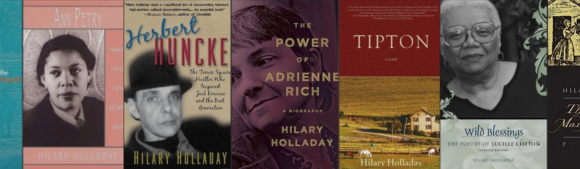 Holladay is the author of a poetry chapbook and six books, including her most recent — a critically acclaimed biography of Adrienne Rich. (Courtesy image)