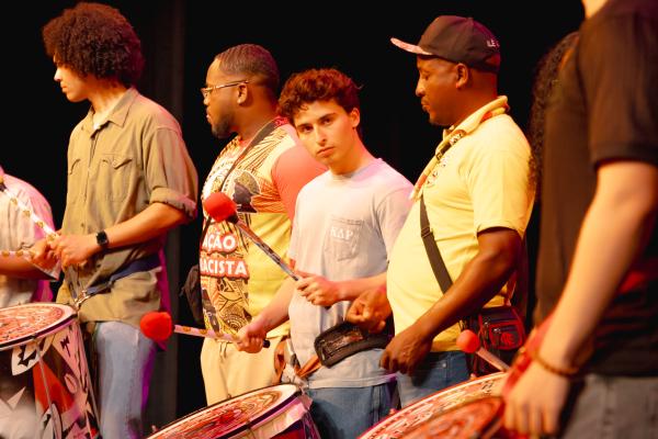 Brazilian street band Ile Aiye