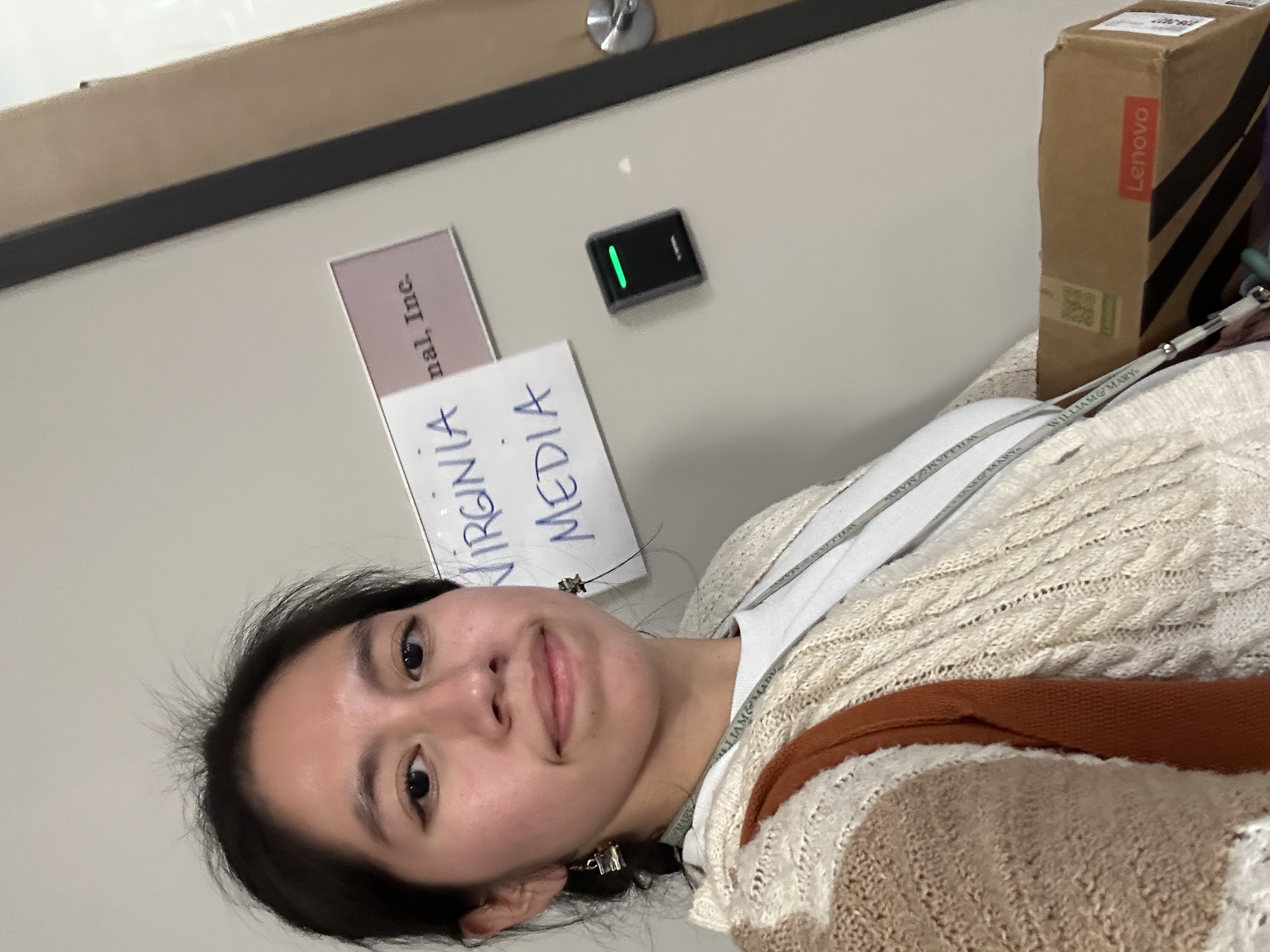 While reporting for the Virginia Gazette last summer, Brockelman published nearly 30 articles, creating a portfolio of work that includes a range of news and feature stories. (Courtesy photo)