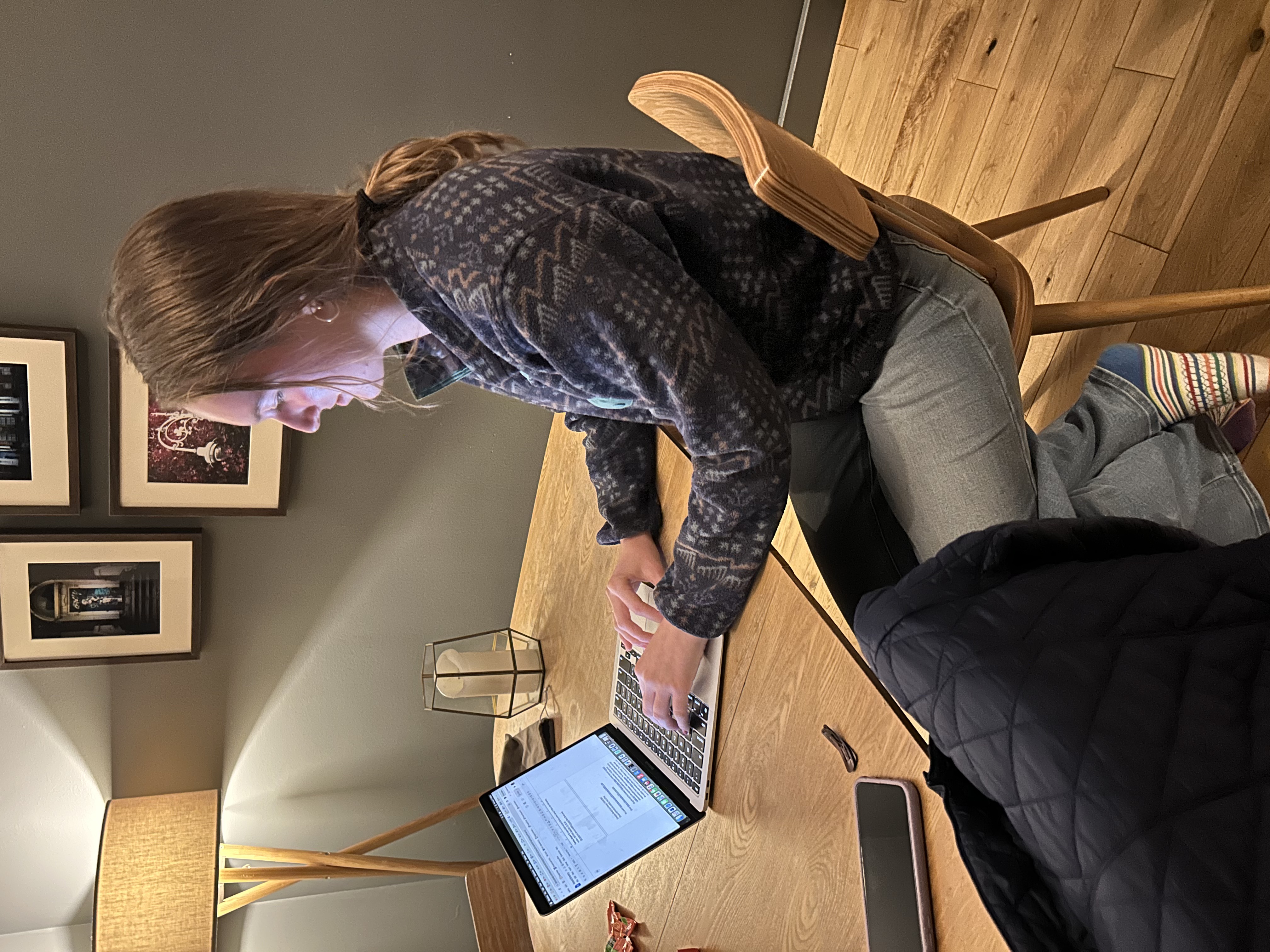 Wallander used a $1,500 first-year Monroe Scholar summer research grant to purchase source materials and pursue her research last June. (Courtesy photo)