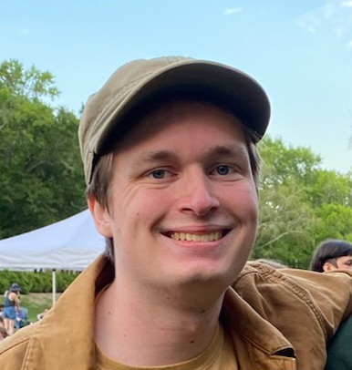 Anthropology major Calvin Sloan '24 researches underground music from an ethnographic perspective. (Courtesy photo)