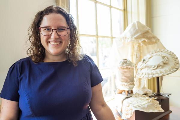 Ph.D. candidate in history Emily Wells