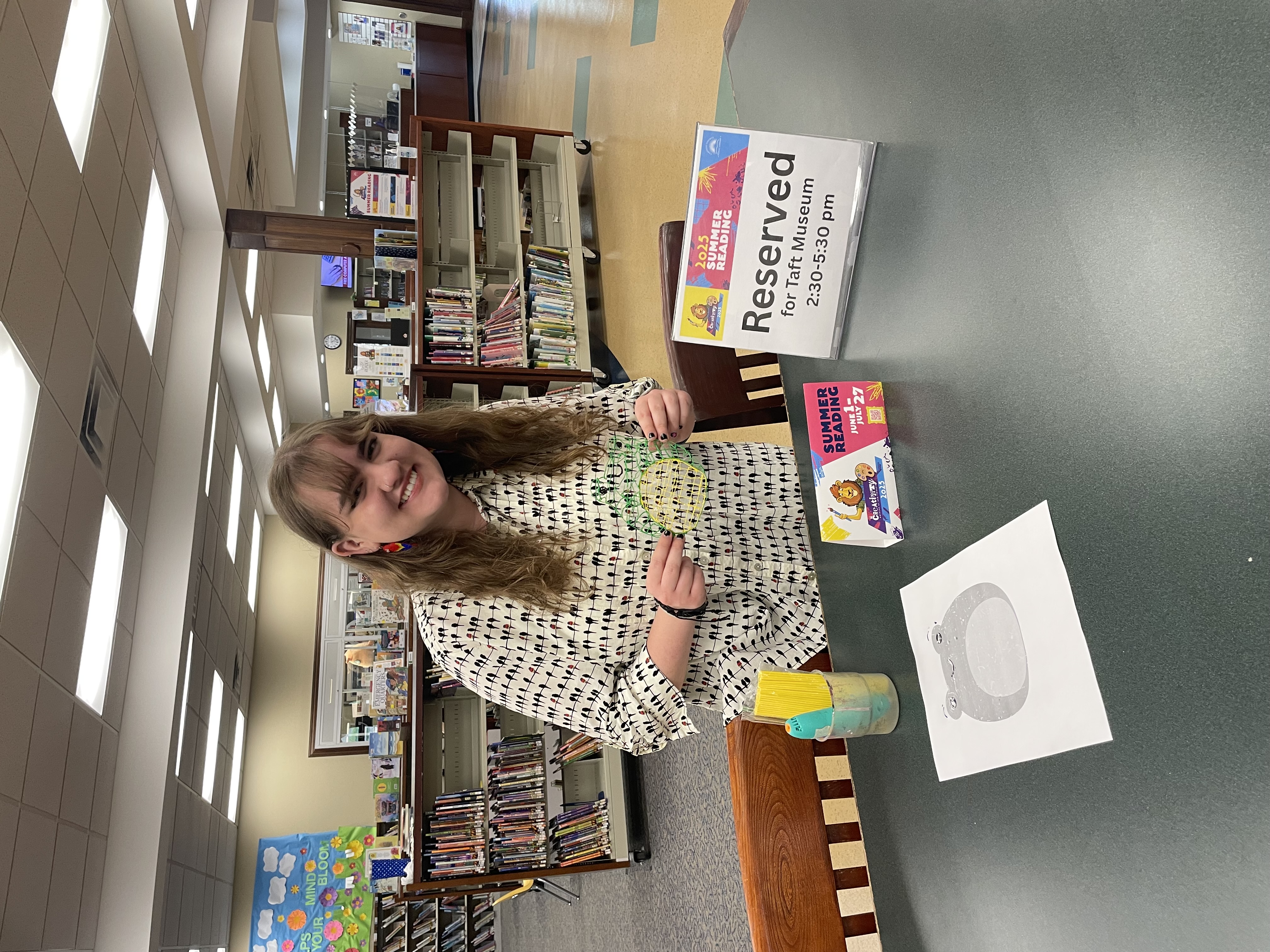 History major Sophie Hatfield '26 is creating training materials for docents and assisting with outreach and engagement at the Taft Museum of Art in Cincinnati, Ohio, this summer. (Courtesy photo)