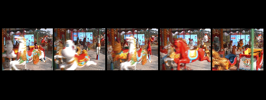 Carousel, still from home movies
