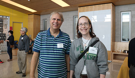 Bob Pike and  Cathy Sullivan Bloedorn ‘99
