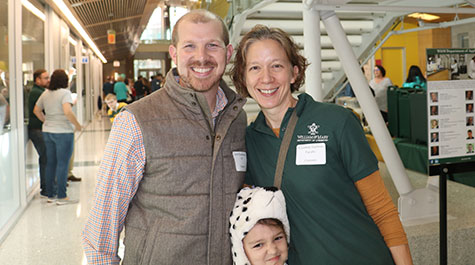 Jacob Kuperstock ‘09 and Elizabeth Harbron with daughter