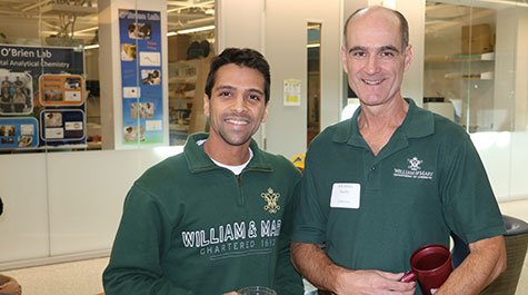 Jahan Cooper ‘15 and Rob Hinkle