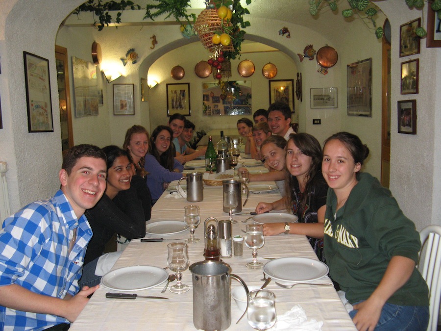 Villa Vergiliana dinner