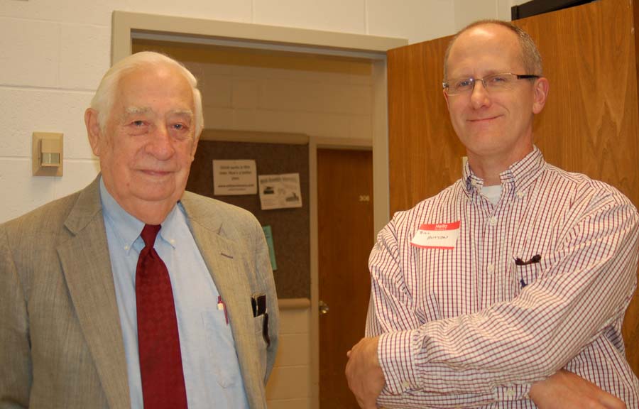 Emeritus Professor Ward Jones Jr. and Bill Hutton