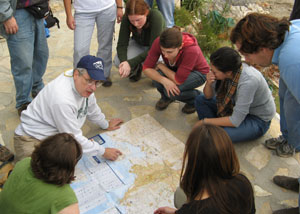 Map stop at Salamis, Greece (Year Program at the American School of Classical Studies at Athens)