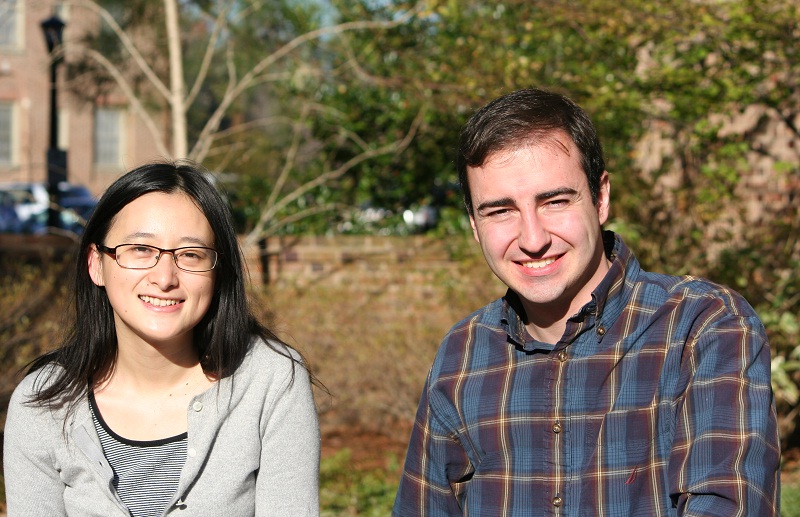 Eddy and Collin, recipients of the Park Graduate Research Award