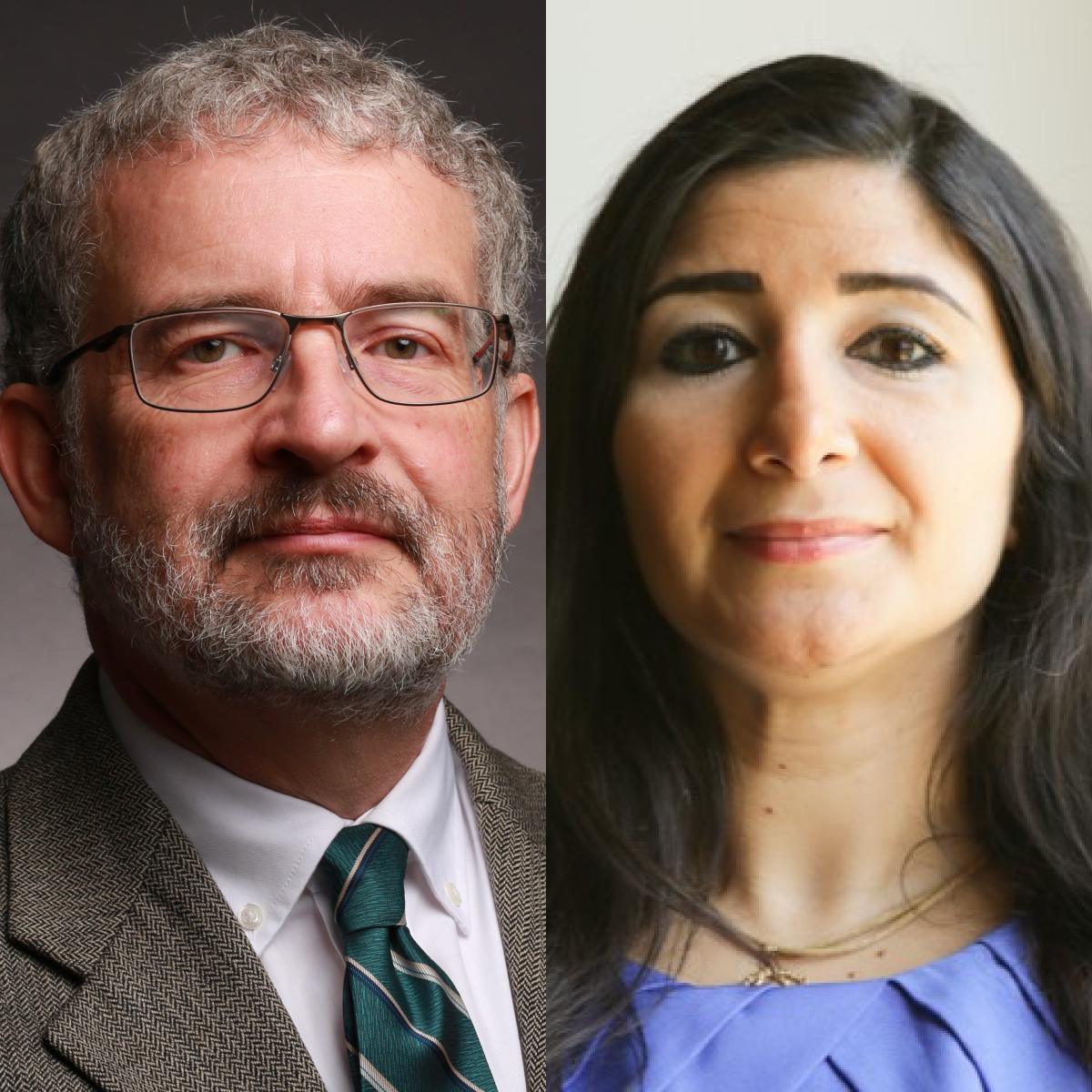 Professors David Armstrong and Dana Lashley