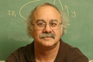 Professor of Physics Marc Sher. Photo by Stephen Salpukas.