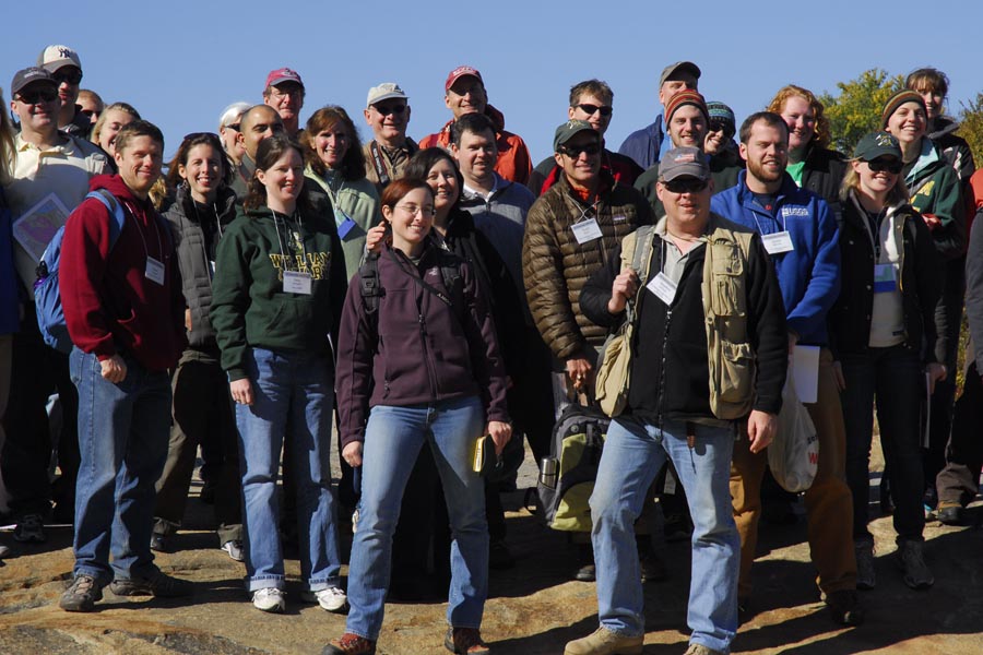 Group Shot at Belle Island