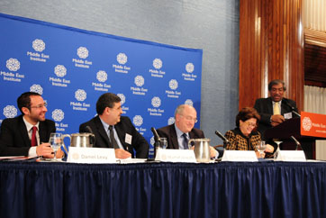 The final panel of the 63rd annual conference discusses internal political challenges to Arab-Israeli Peace