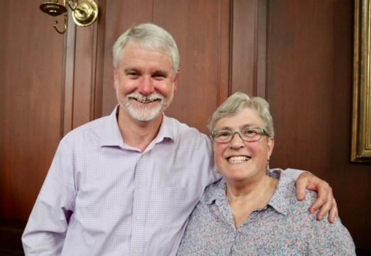 Mike Tierney and Sue Peterson 