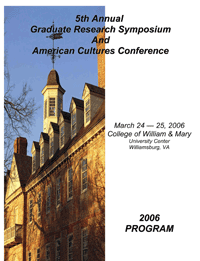 2006 GRS program cover