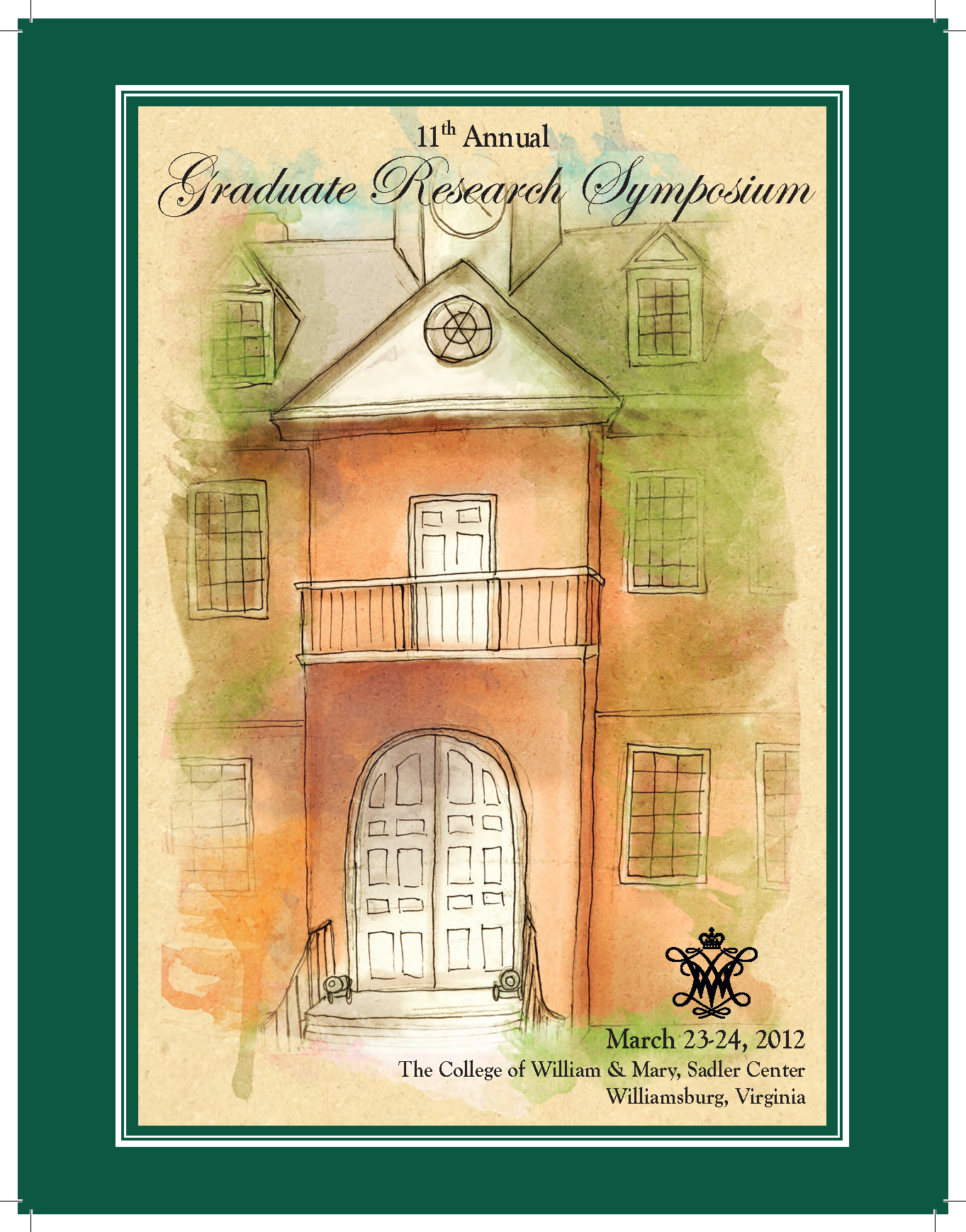2012 GRS program cover