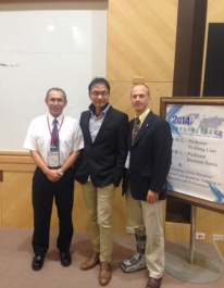 Professors Ogita, Kuo, and Harris