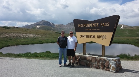 independence pass sign