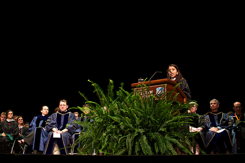 2010 Student Speaker - Shay Jannat