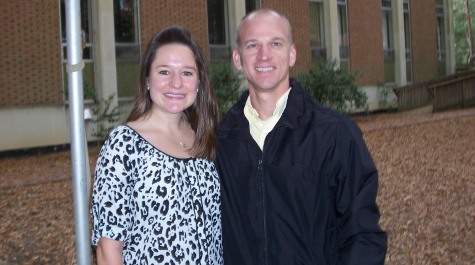Darcy Hayes '11 and Prof. Harris '93