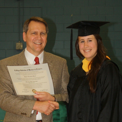 Taylor Hurst '12, KNHS Major of the Year