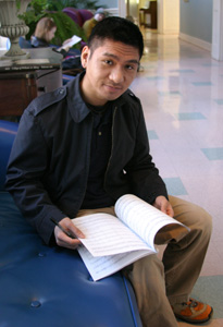 Emerson Odango ’05. Photo by Tim Jones.