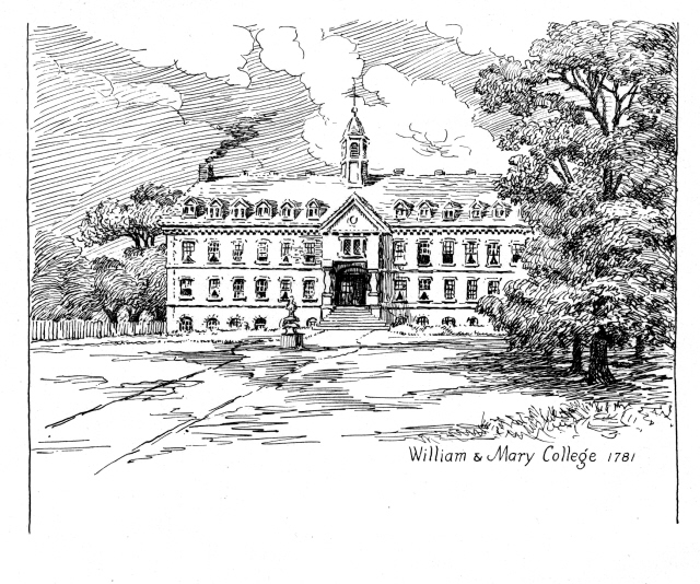William and Mary, 1781