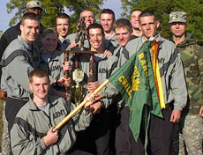 ROTC Cadets from the College of William and Mary and Christopher Newport University.