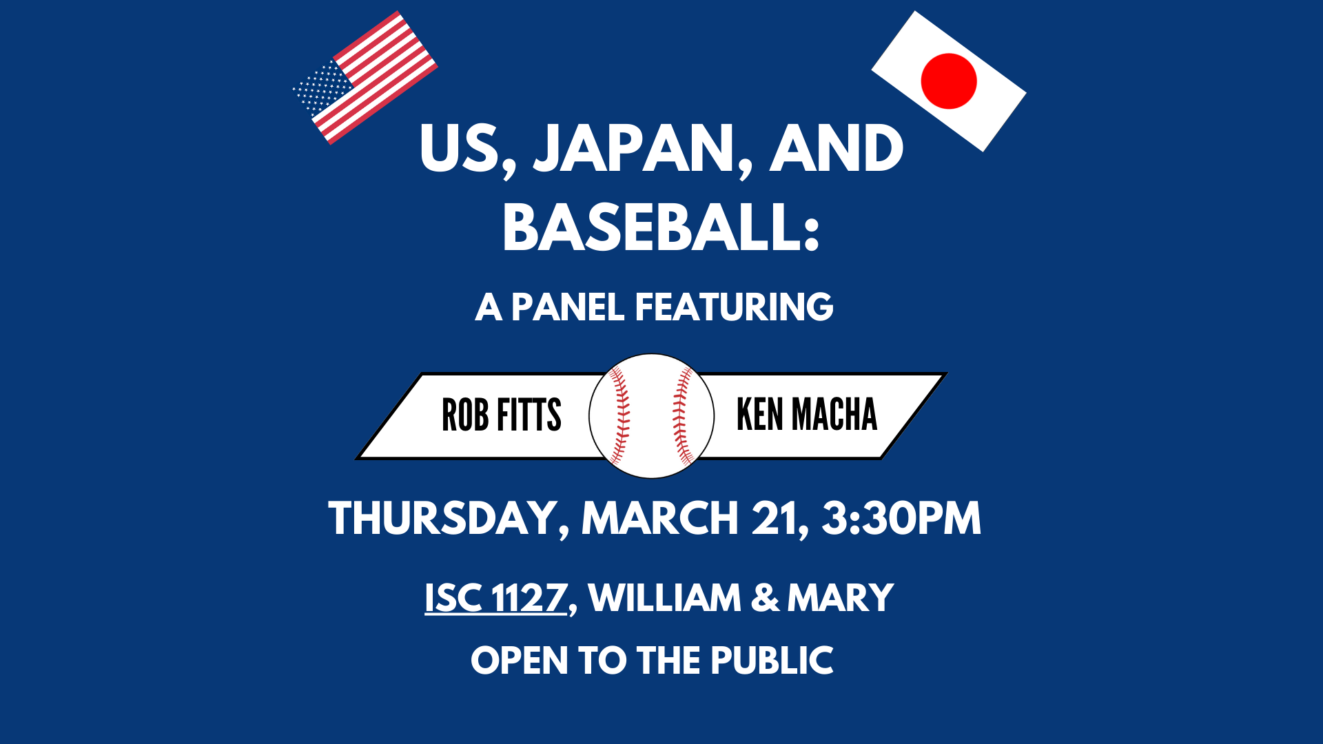 US, Japan, and Baseball Panel