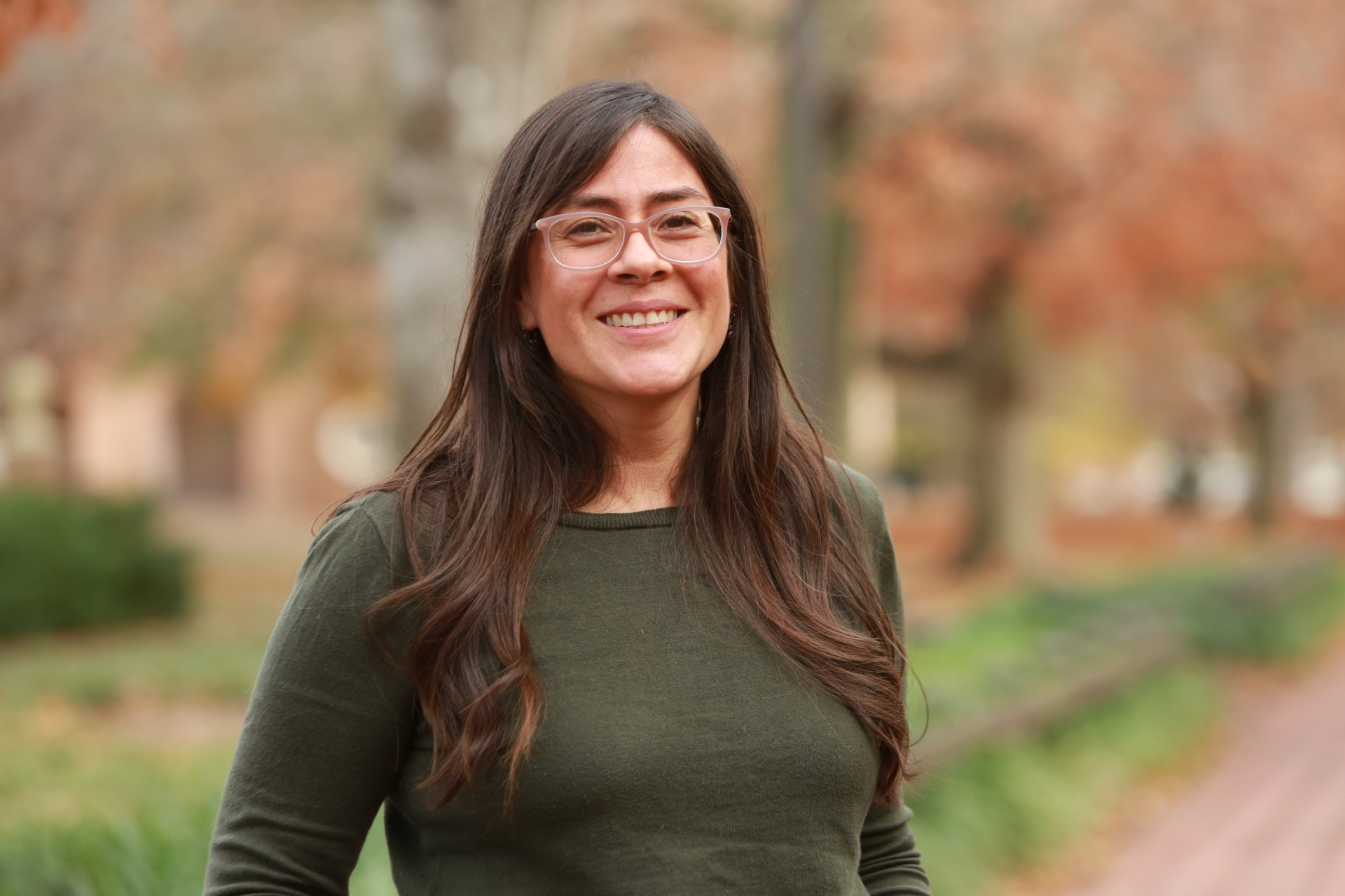 Blanca Tyler anchors a welcoming and supportive atmosphere for students and faculty from a variety of cultural backgrounds as administrative and Language House coordinator for modern languages &amp; literatures. (Photo by Stephen Salpukas)