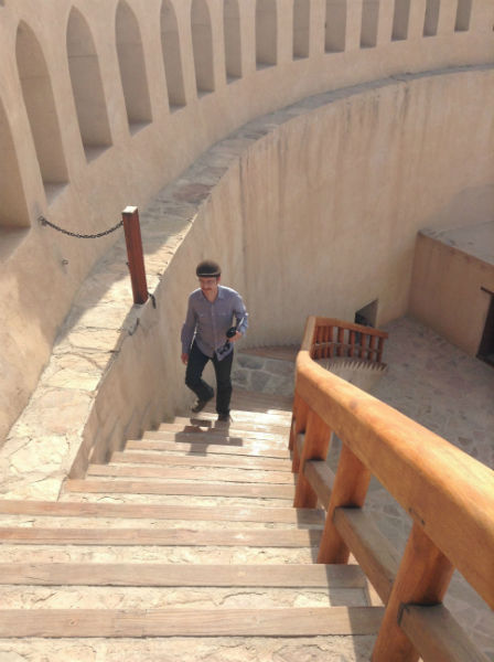 Jonathan Glasser at Nizwa Fort