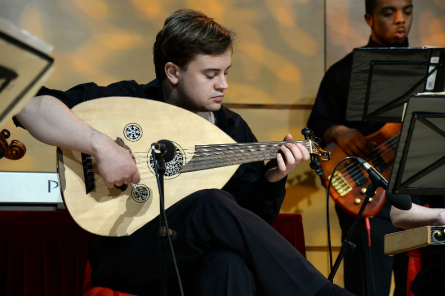 Zach Aravich Performs in Oman