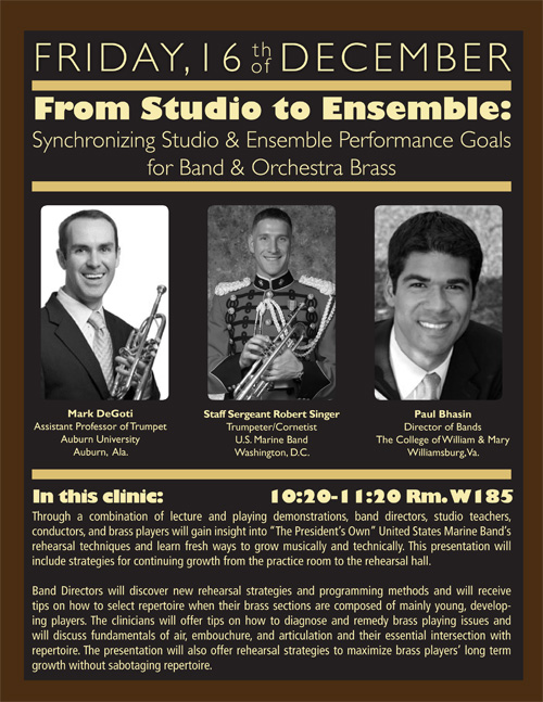 Poster advertising the event