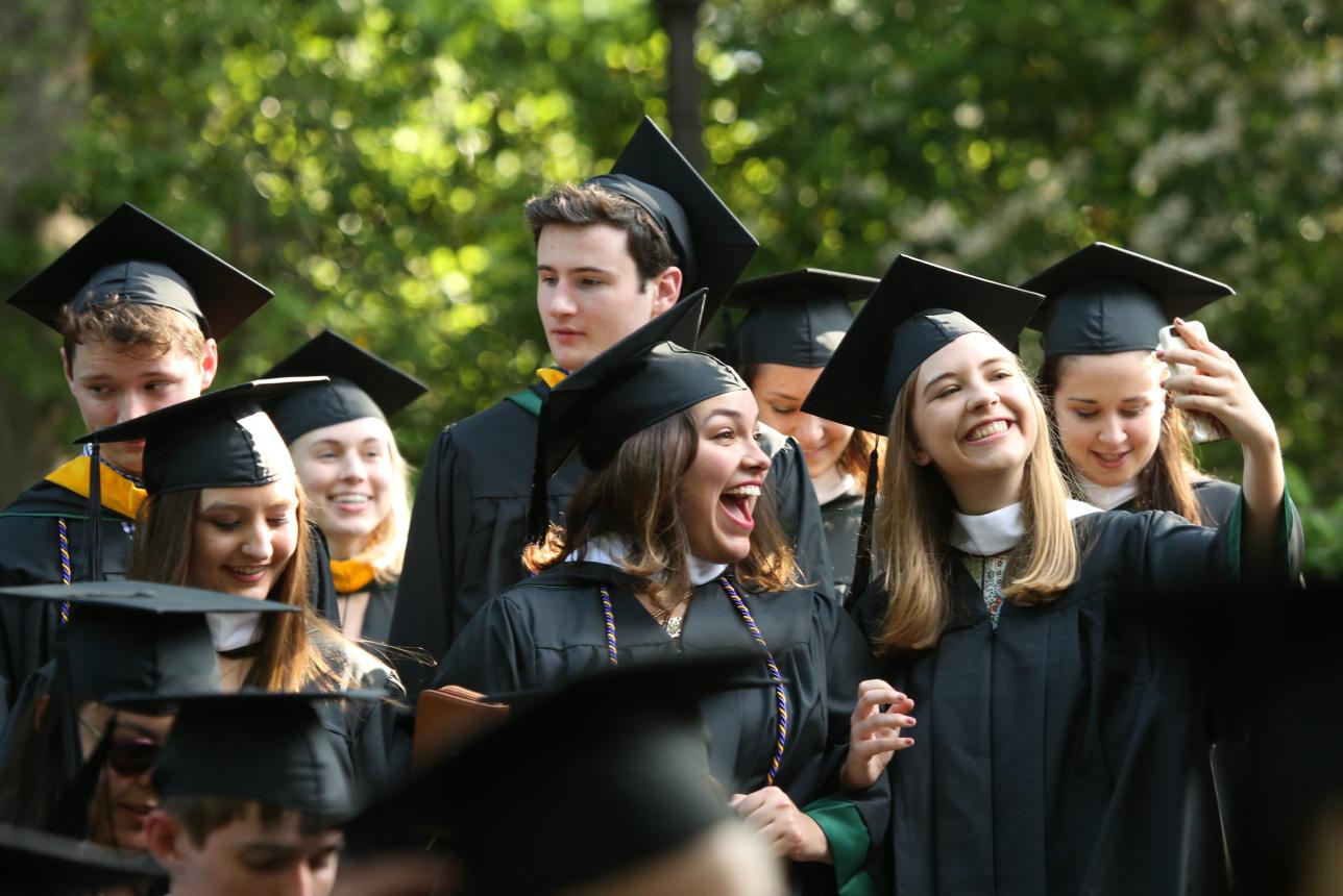 William & Mary Graduates at Commencement