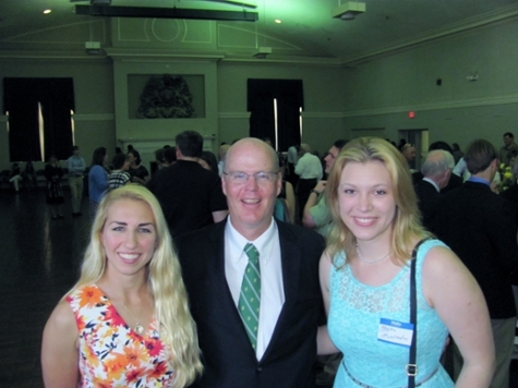 Dr. Griffin and graduates