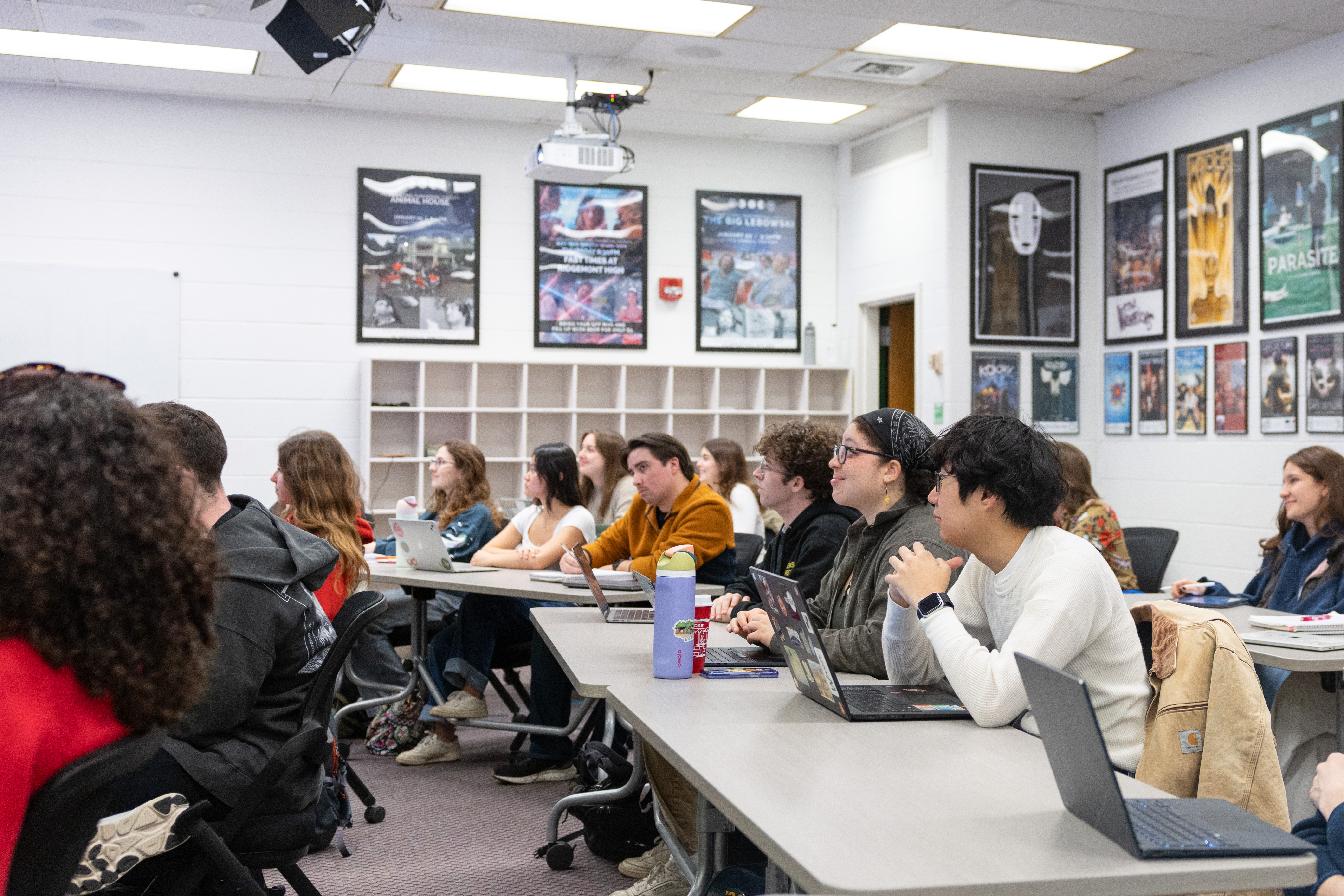 Students in the Film & Media Studies program gain technical skills while also learning film history and theories, often from an interdisciplinary approach.