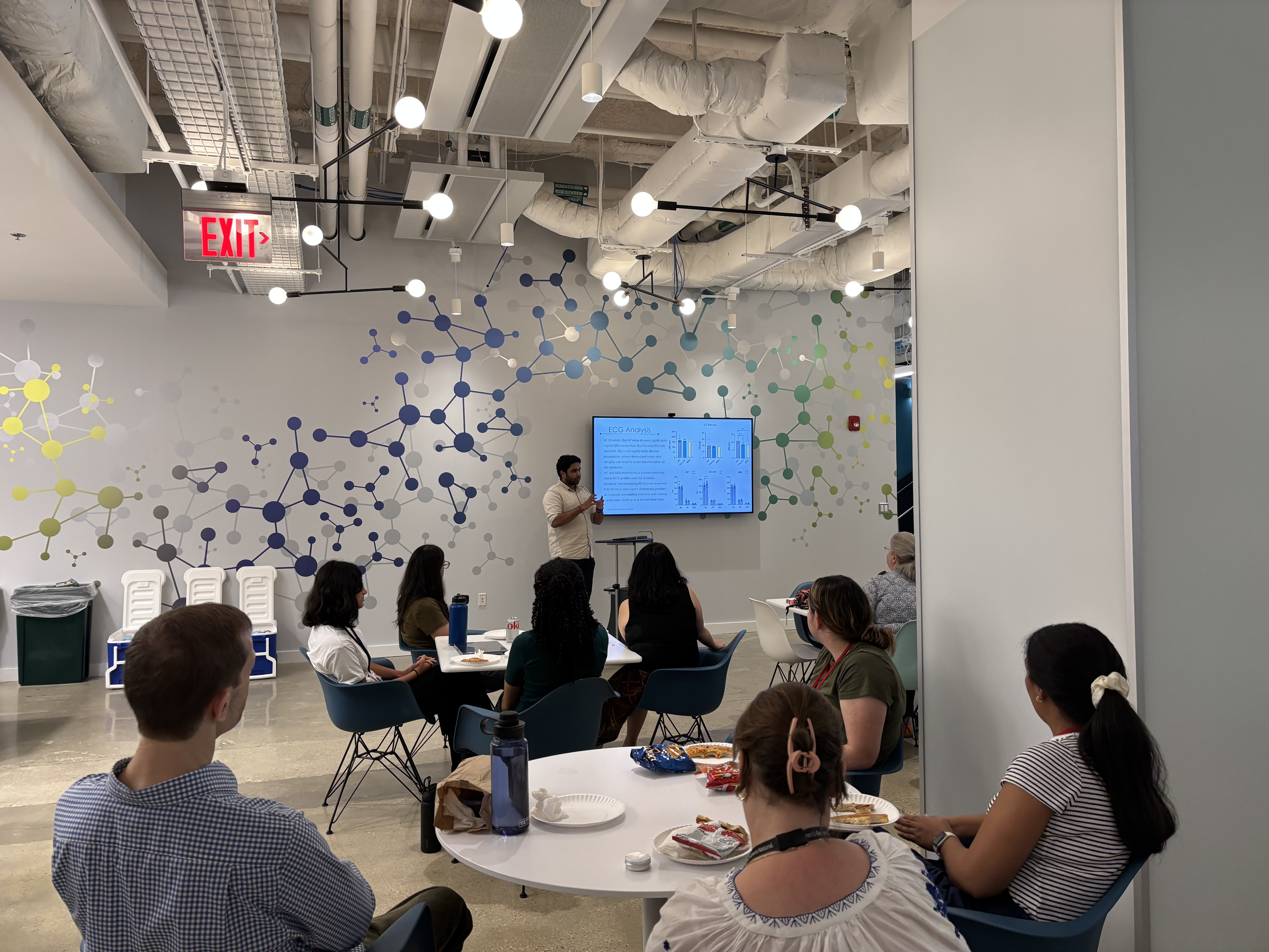 Surya Narayanan '26 studied the cardiac effects of Duchenne's muscular dystrophy and Dysferlinopathy during his summer internship at Children's National.