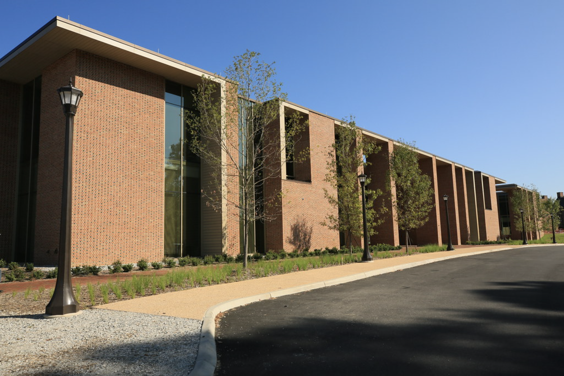 Phi Beta Kappa Memorial Hall, centerpiece of W&amp;M’s Arts Quarter and home to the Hunt-Scammon Green Room (Photo by Stephen Salpukas)
